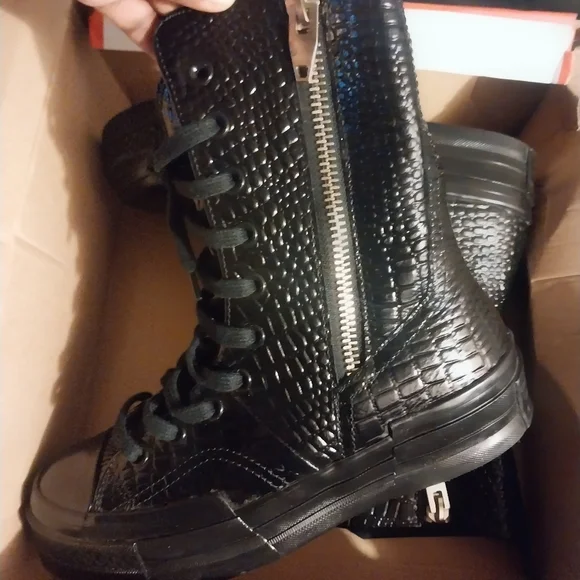 Converse Chuck 70 Plus X-HI Croc Print - Picture 4 of 11
